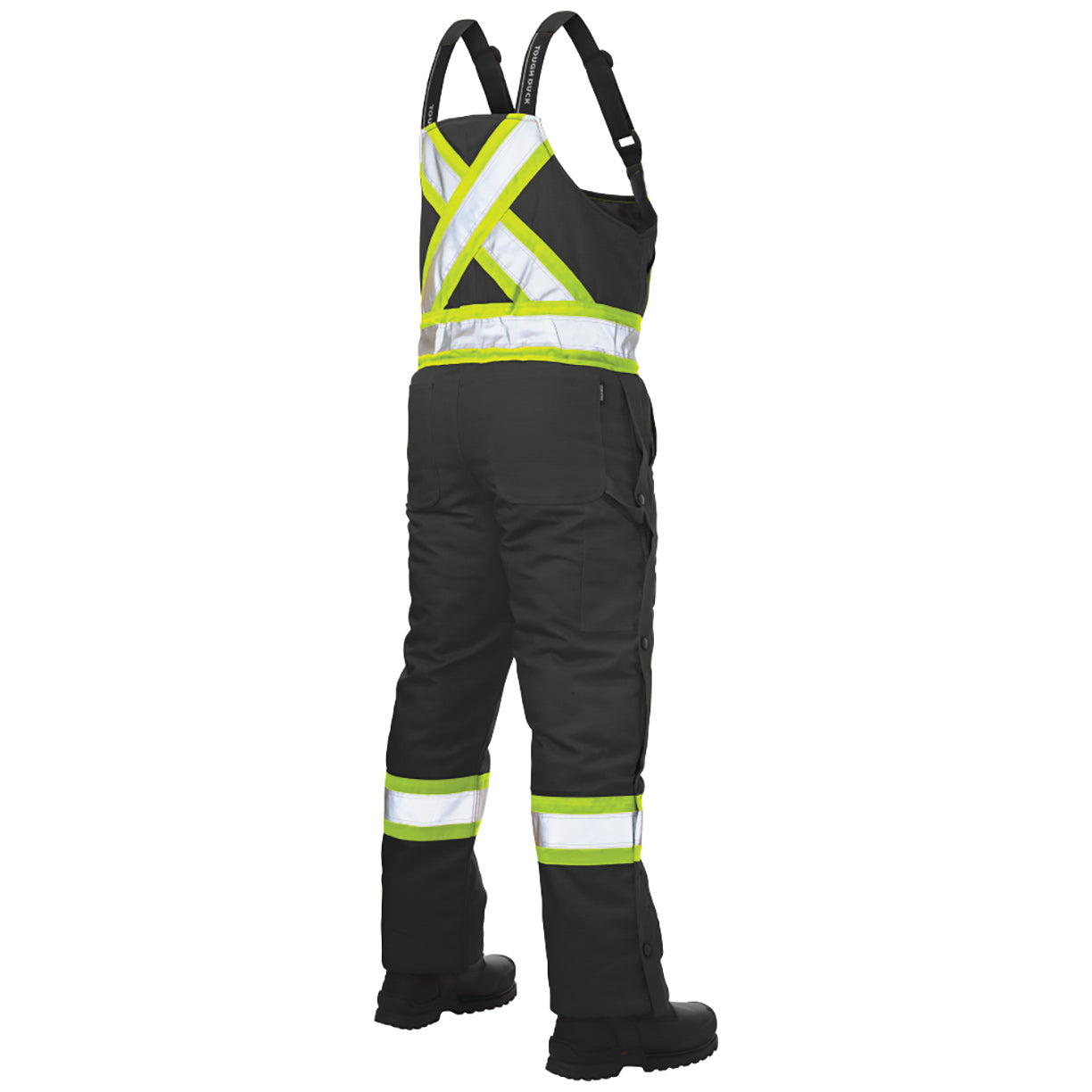 Black Insulated Overalls - Tough Duck - Durable Design