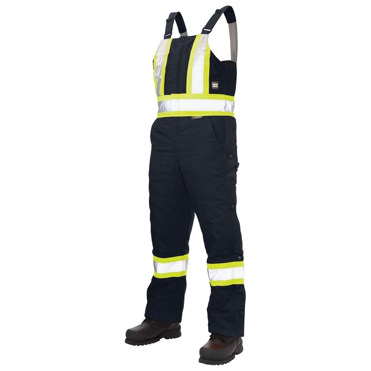 Black Insulated Overalls - Tough Duck - Durable Design