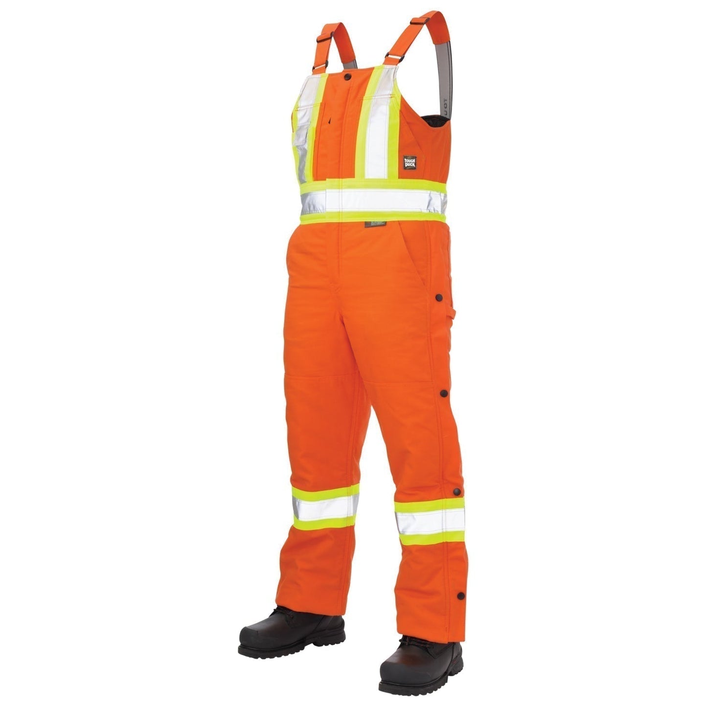 Black Insulated Overalls - Tough Duck - Durable Design