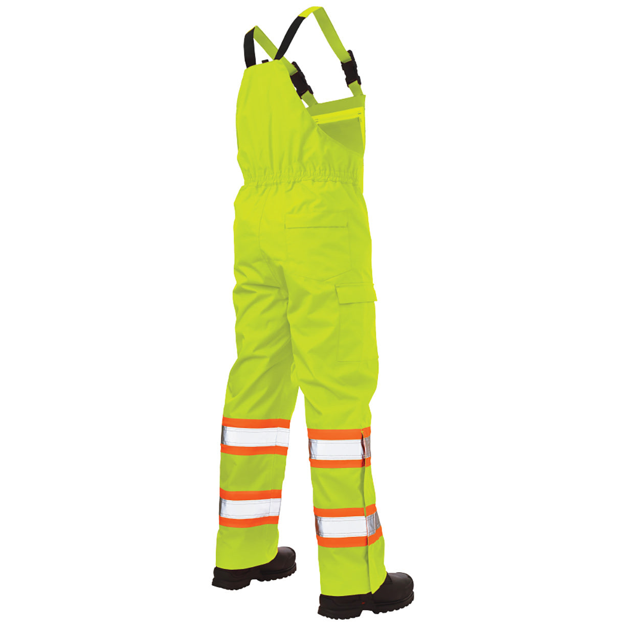Black Waterproof Overalls - Tough Duck - Ripstop Material