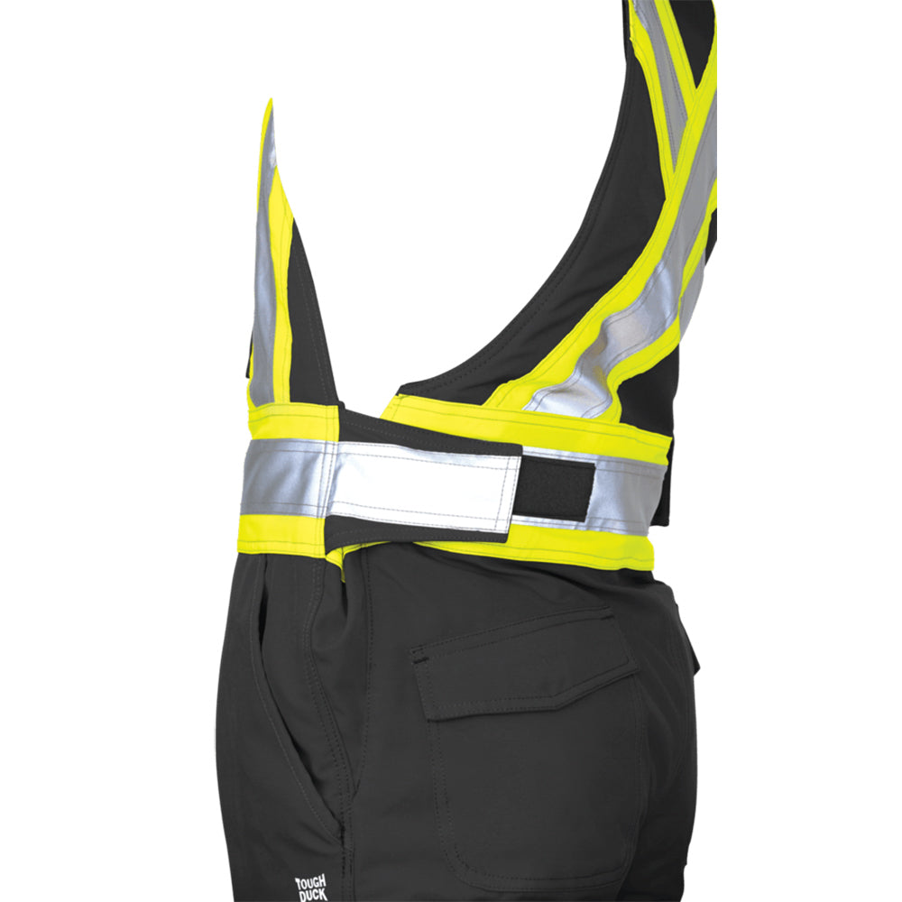 Black Insulated Bib Overalls - Tough Duck - Waterproof Flex