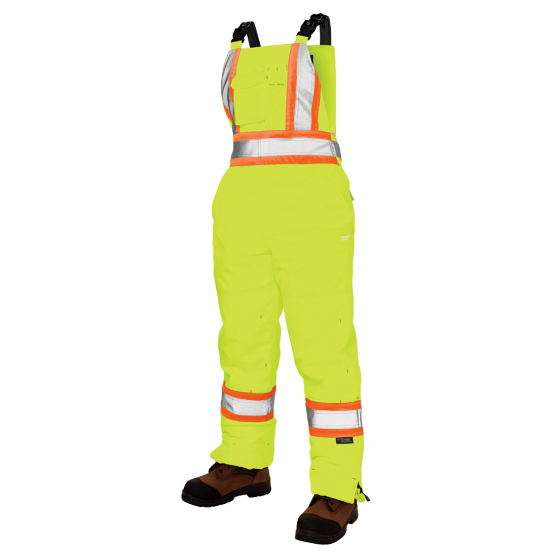 Black Insulated Bib Overalls - Tough Duck - Waterproof Flex