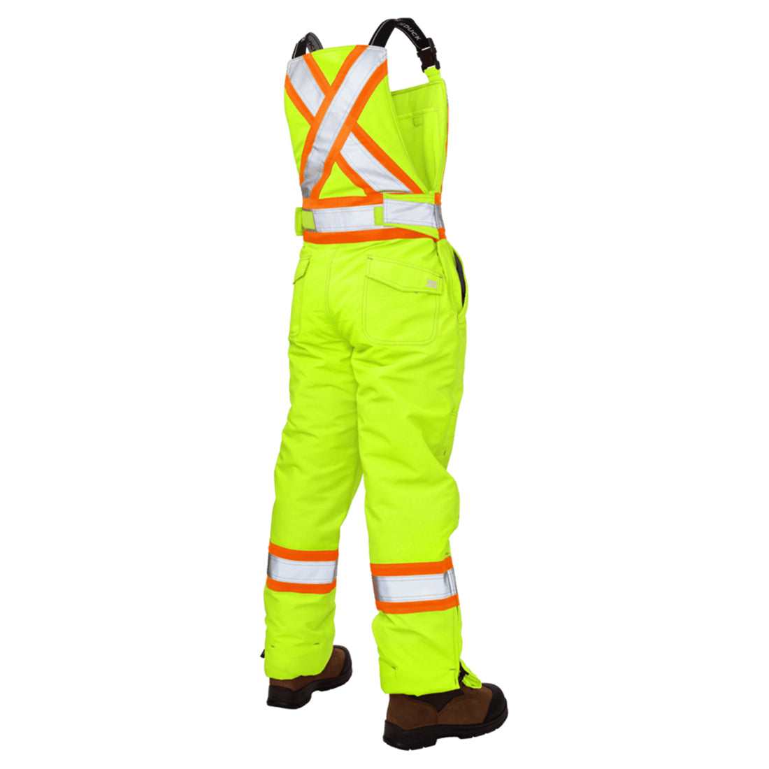 Black Insulated Bib Overalls - Tough Duck - Waterproof Flex
