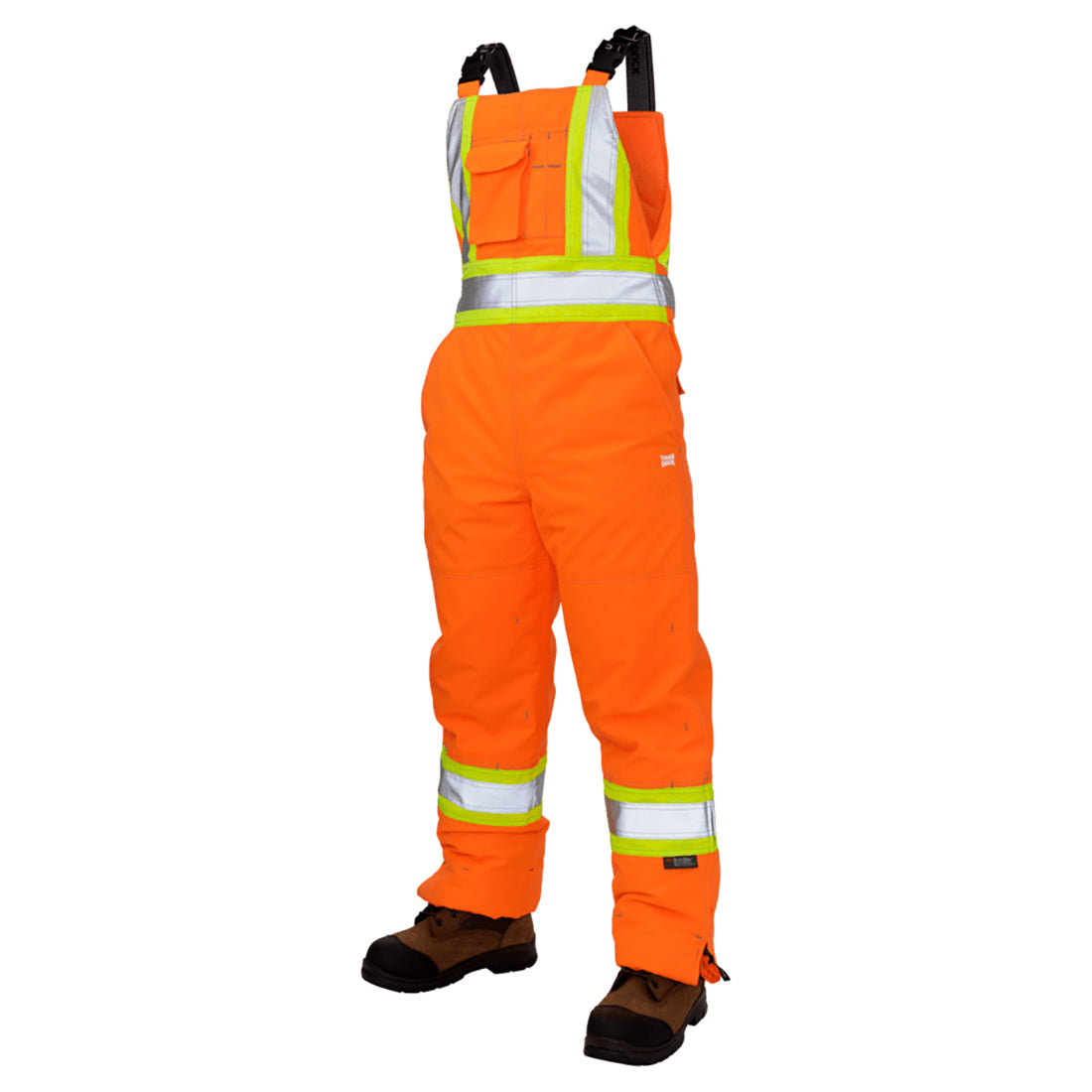 Black Insulated Bib Overalls - Tough Duck - Waterproof Flex