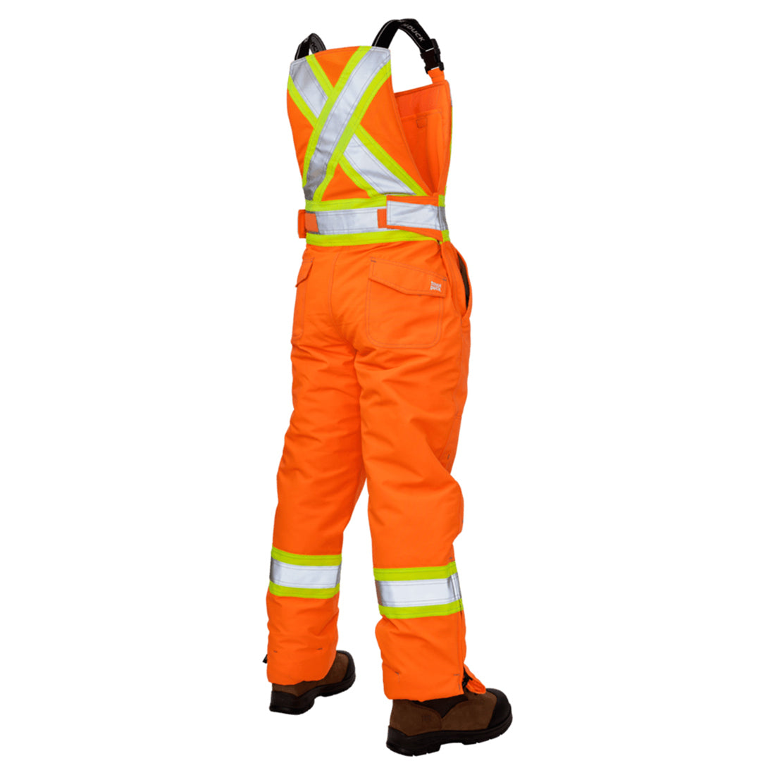 Black Insulated Bib Overalls - Tough Duck - Waterproof Flex