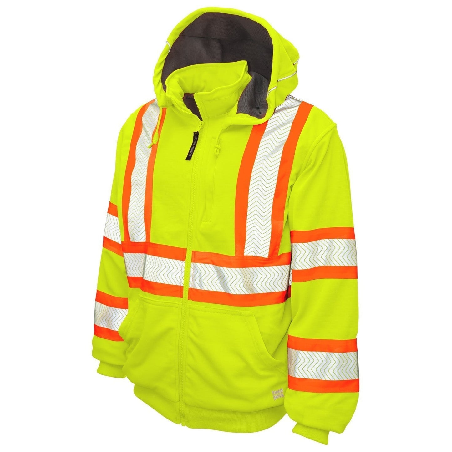 Black Safety Sweatshirt - Tough Duck - Thermal Lined