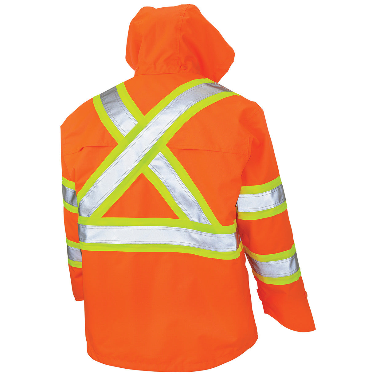 Black Rain Jacket - Tough Duck - Waterproof Design