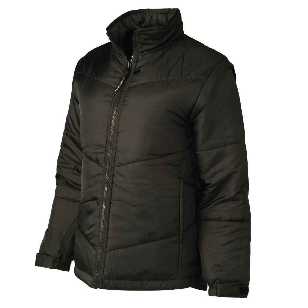 Black Safety Jacket - Tough Duck - Durable Design