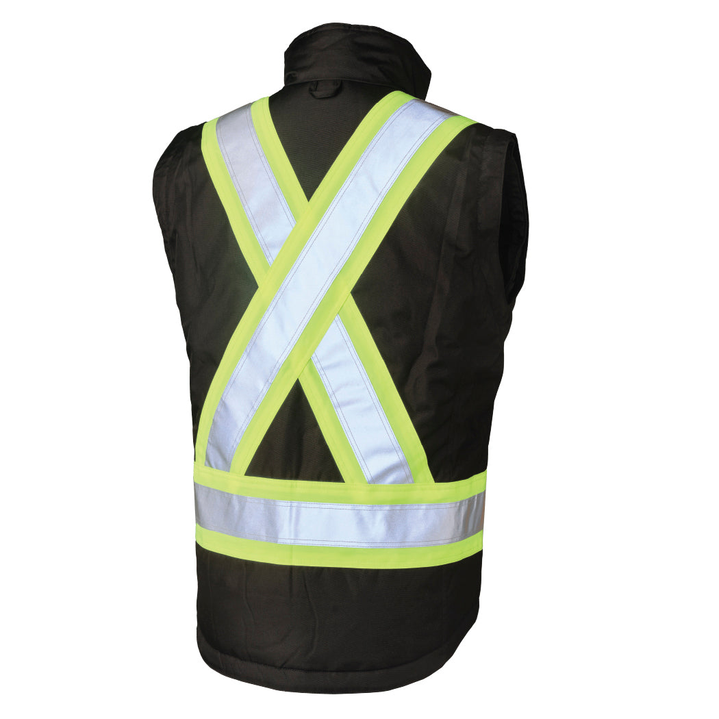 Black Safety Jacket - Tough Duck - Durable Design