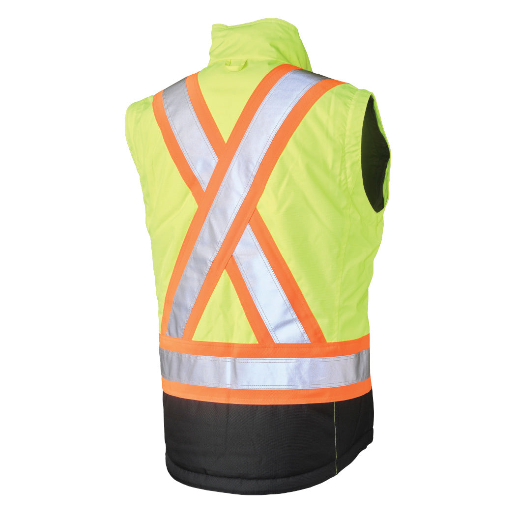 Black Safety Jacket - Tough Duck - Durable Design
