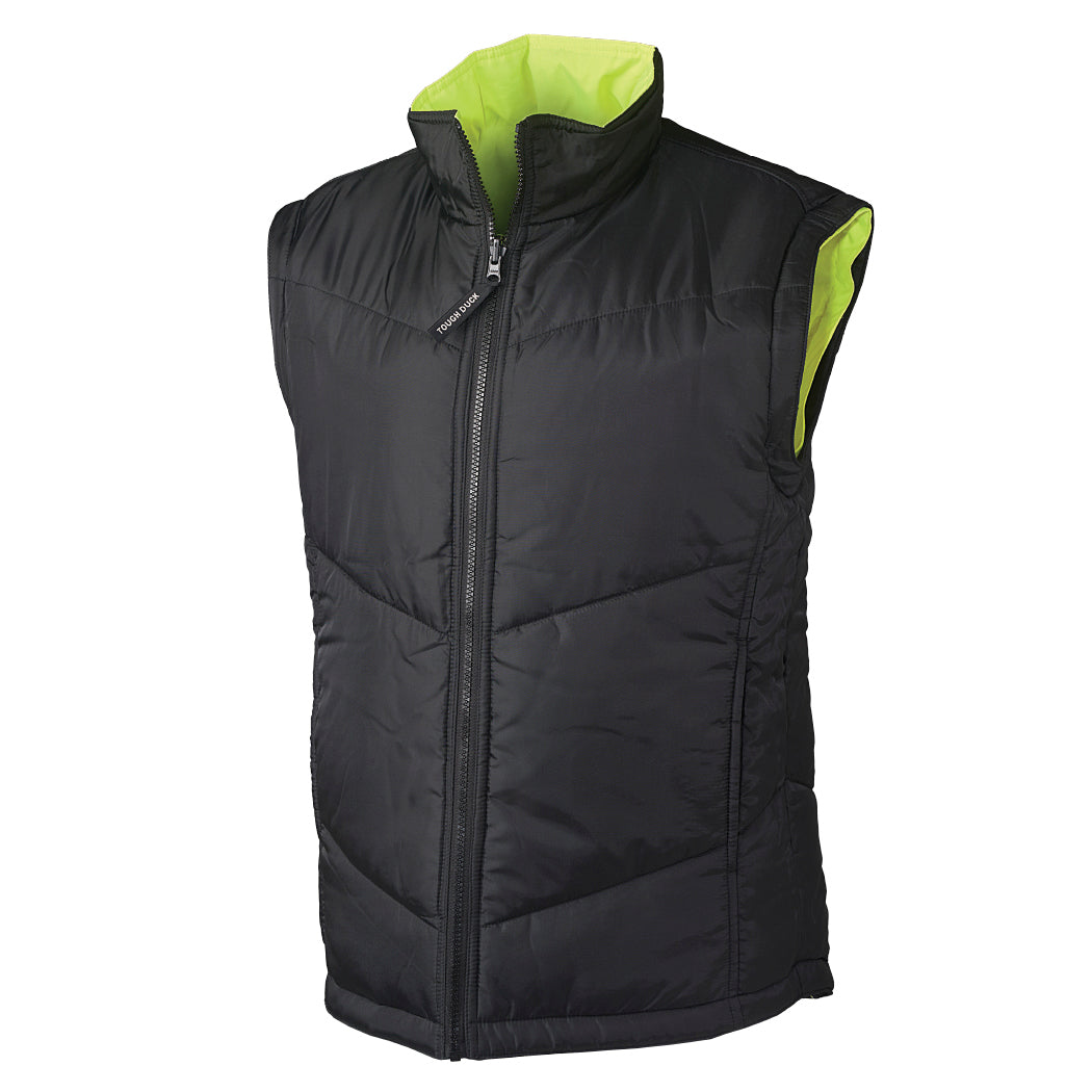 Black Safety Jacket - Tough Duck - Durable Design