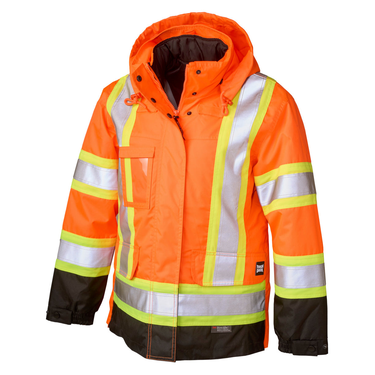 Black Safety Jacket - Tough Duck - Durable Design