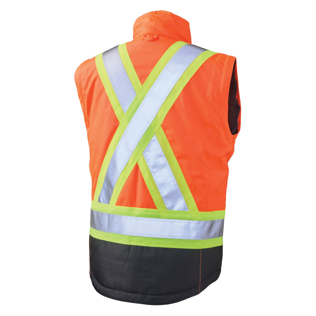 Black Safety Jacket - Tough Duck - Durable Design