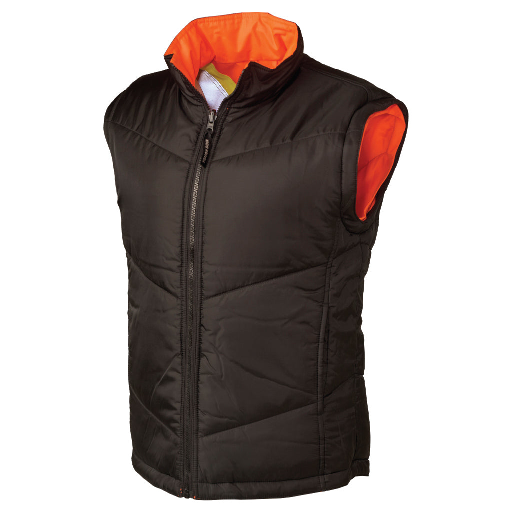 Black Safety Jacket - Tough Duck - Durable Design