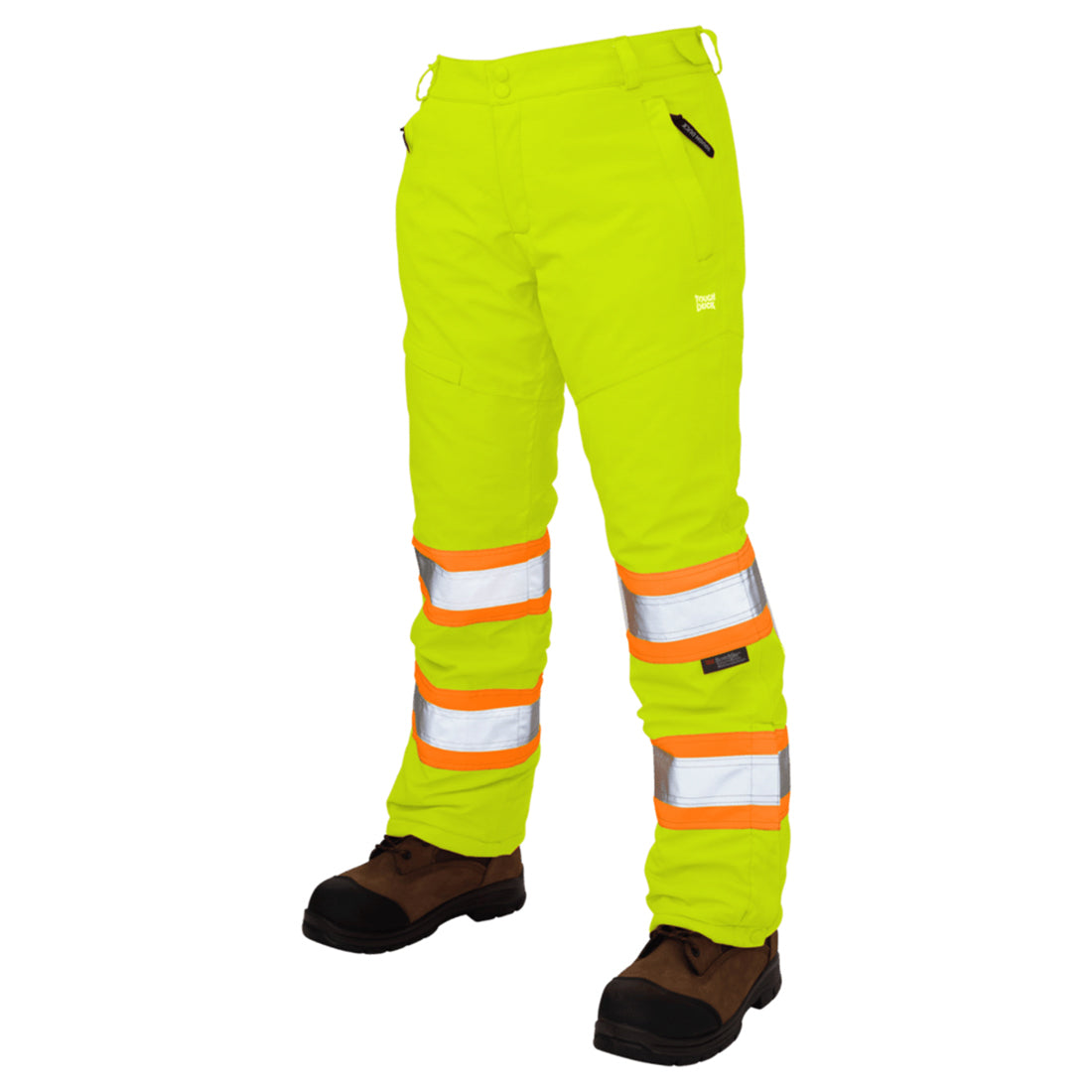 Black Safety Pants - Tough Duck - Insulated Flex
