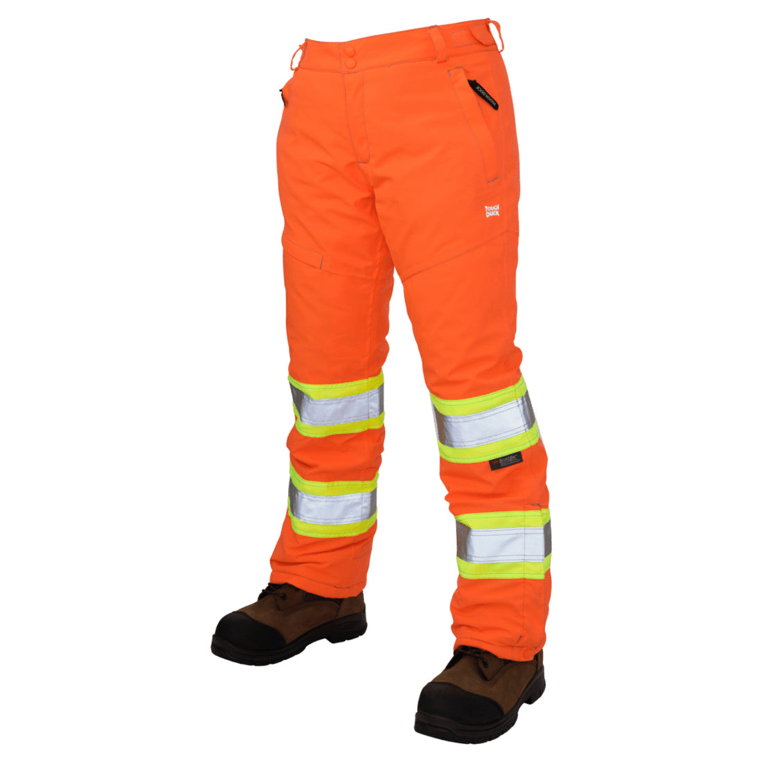 Black Safety Pants - Tough Duck - Insulated Flex