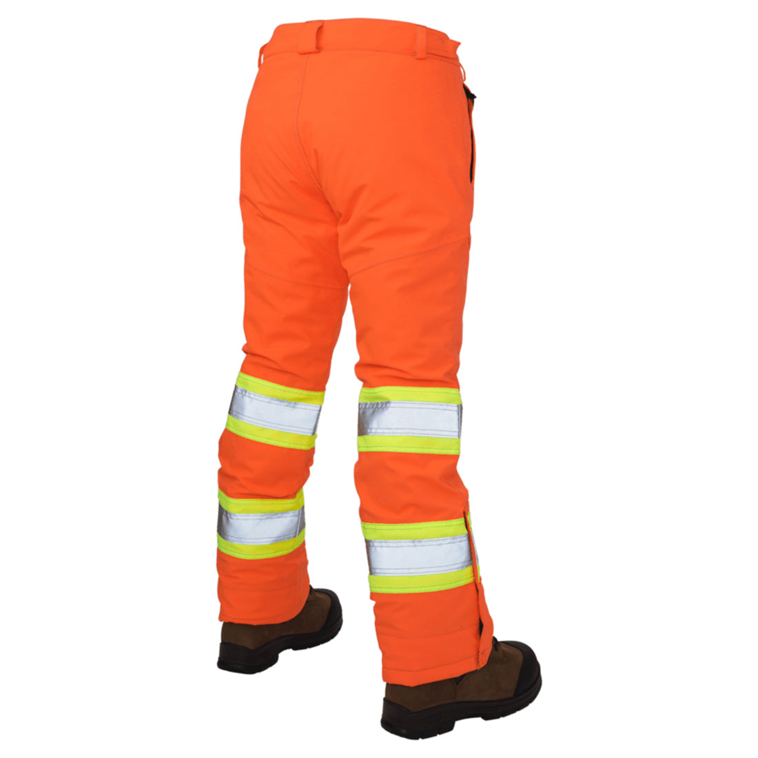 Black Safety Pants - Tough Duck - Insulated Flex