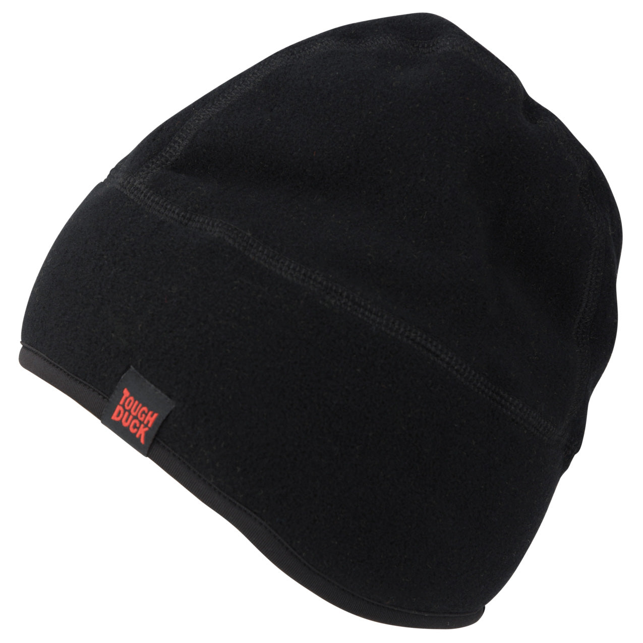 Black Beanies - Tough Duck - Cozy Polyester Fleece