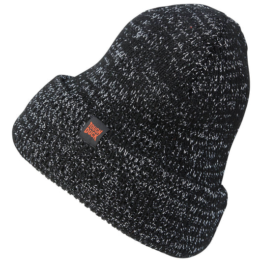 Black Beanies - Tough Duck - Reflective Knit Cap