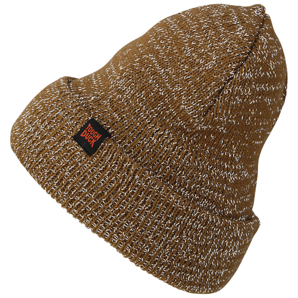 Black Beanies - Tough Duck - Reflective Knit Cap