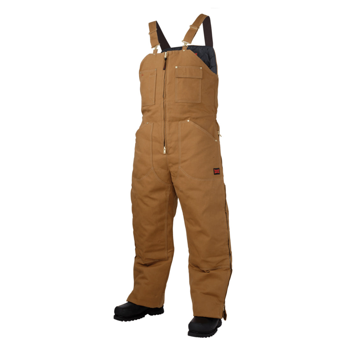 Black Insulated Overalls - Tough Duck - Durable Cotton
