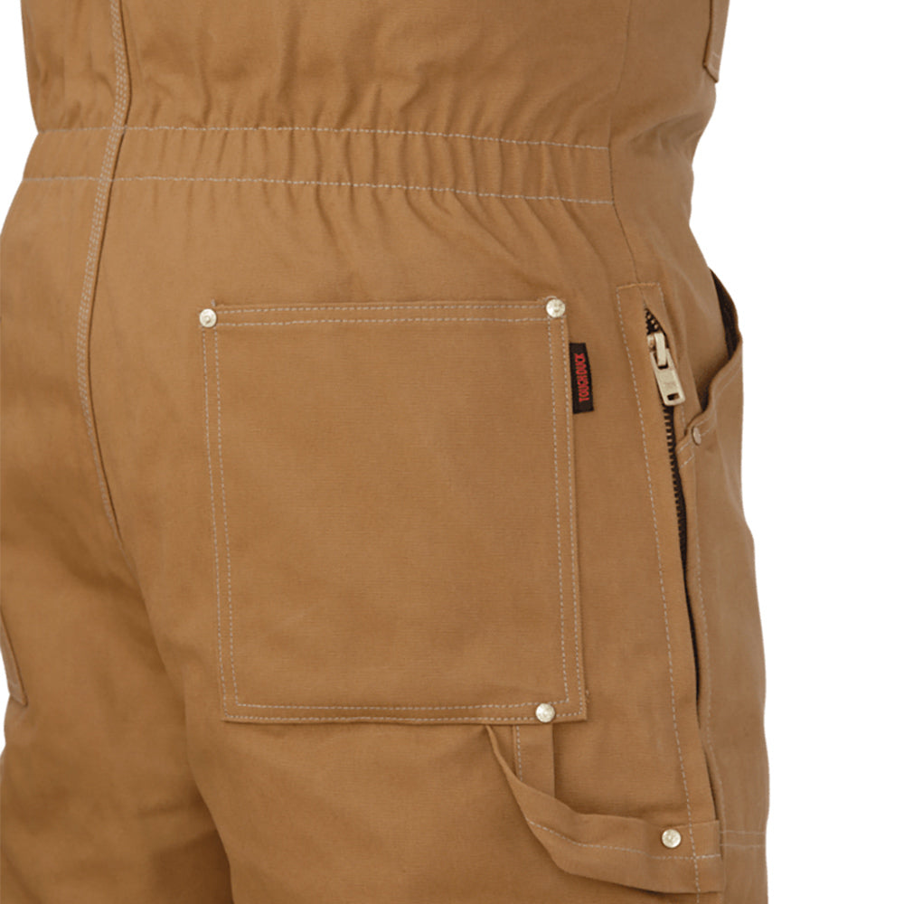 Black Insulated Overalls - Tough Duck - Durable Cotton