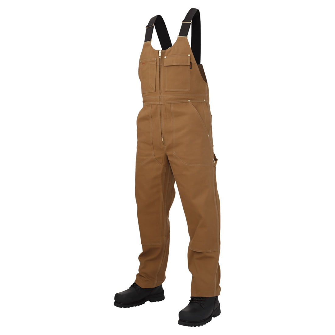 Black Overalls - Tough Duck - Durable Duck Bib