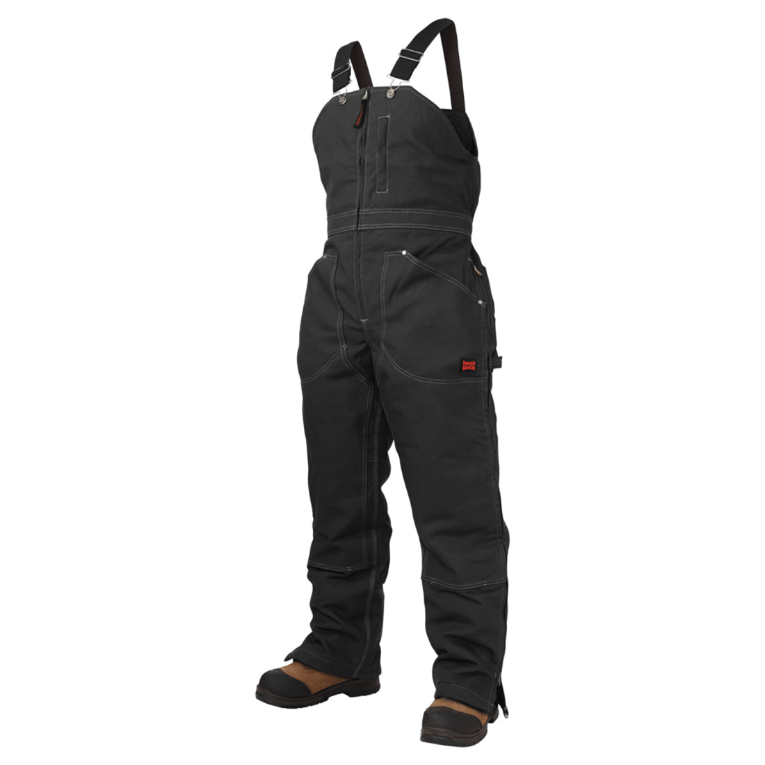 Black Insulated Overalls - Tough Duck - Durable Comfort