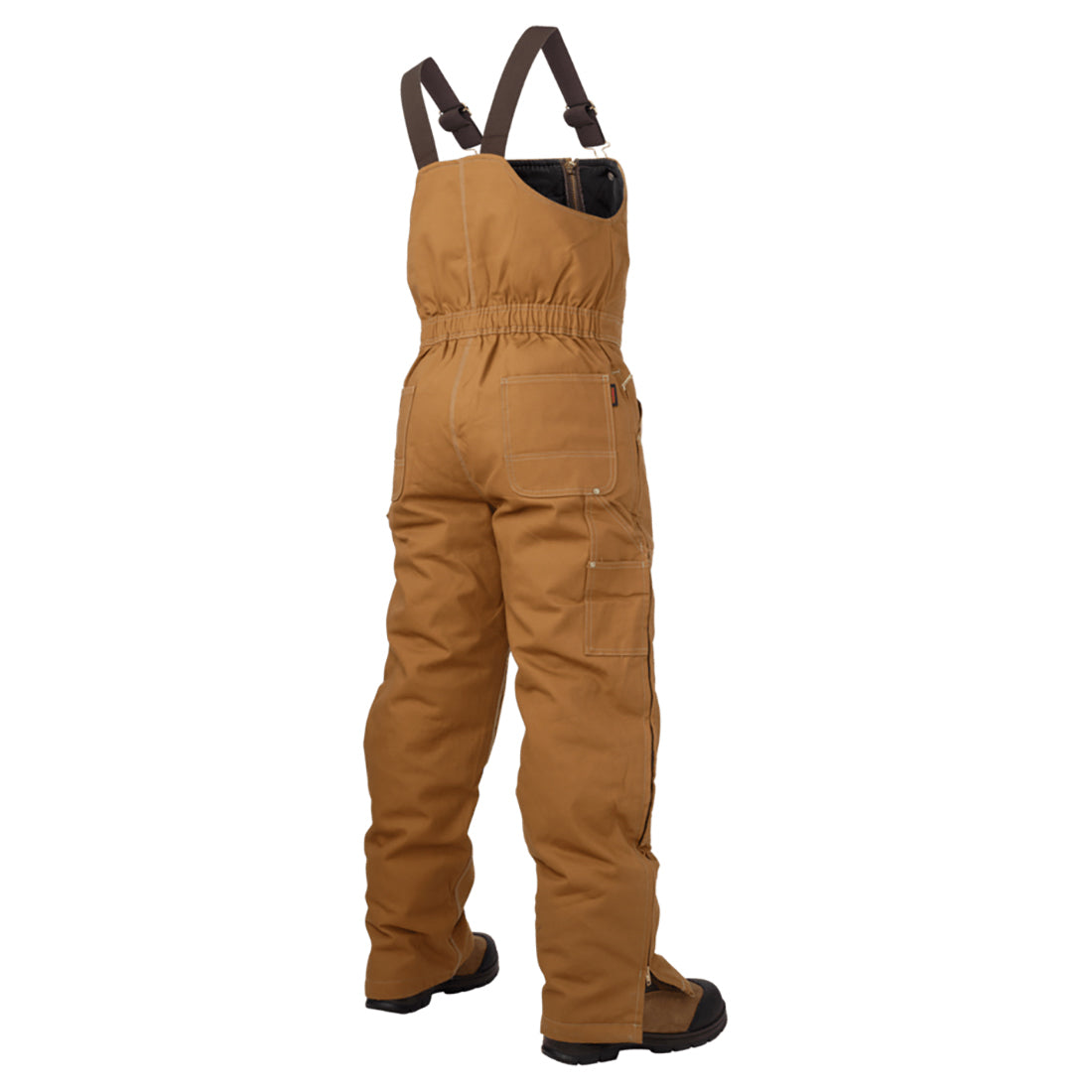 Black Insulated Overalls - Tough Duck - Durable Comfort