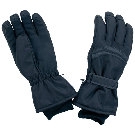 Black Performance Gloves - Tough Duck - Quilted Insulation