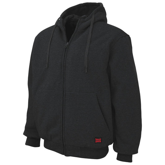 Black Sweatshirts - Insulated Hoodie - Tough Duck - Warm Design
