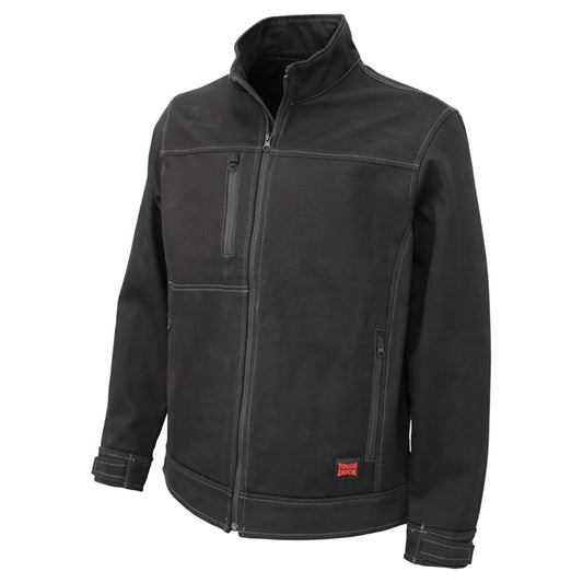 Black Sweatshirt - Tough Duck - Soft Shell Jacket