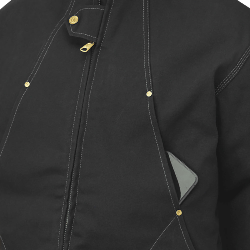 Black Jackets - Tough Duck - Durable Parka