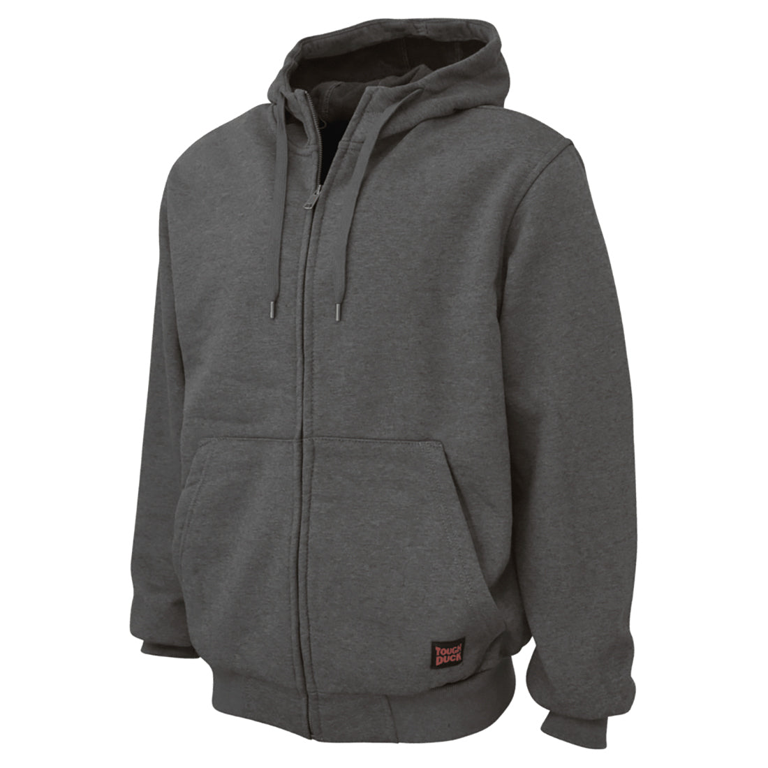 Black Fleece Hoodie - Tough Duck - Durable Design