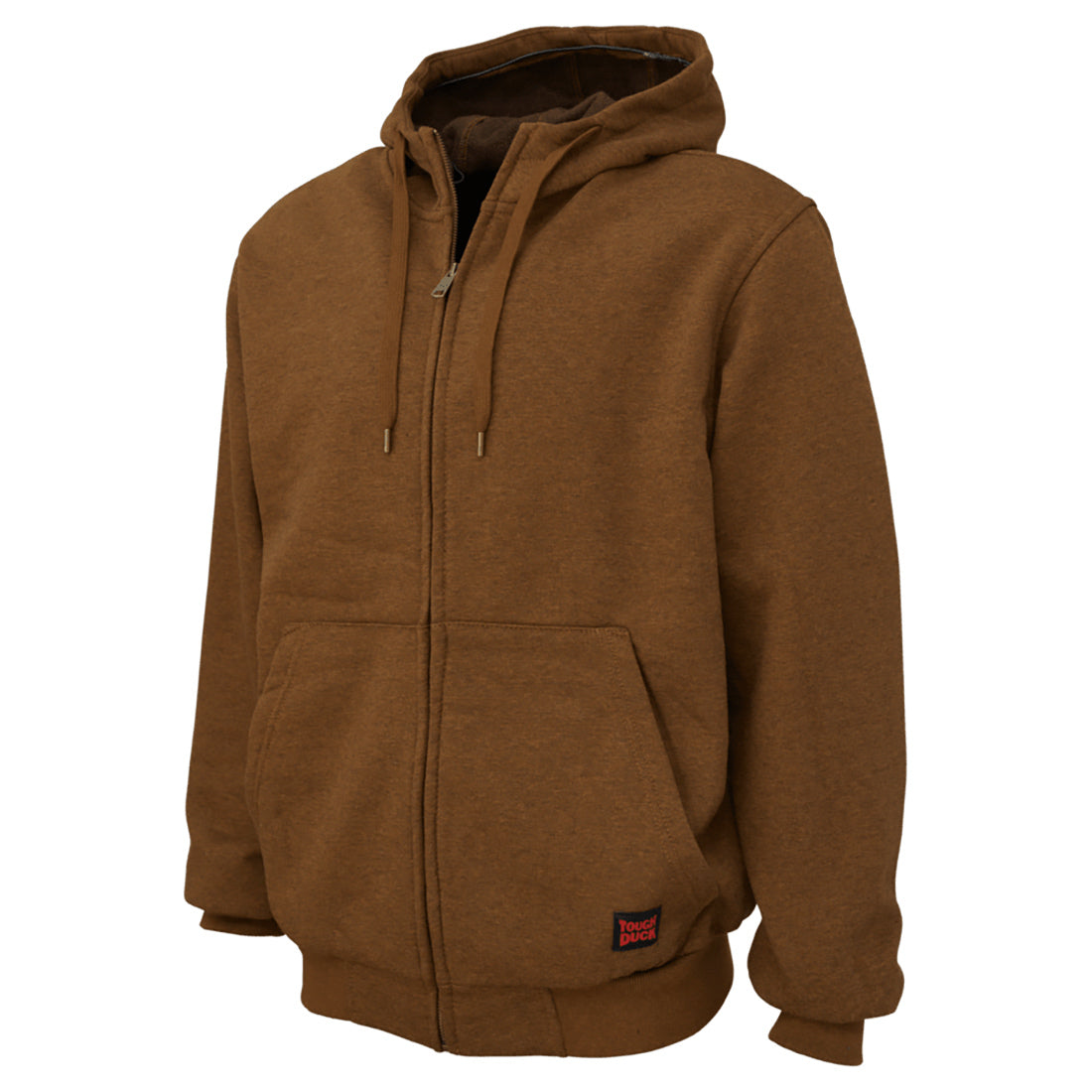 Black Fleece Hoodie - Tough Duck - Durable Design
