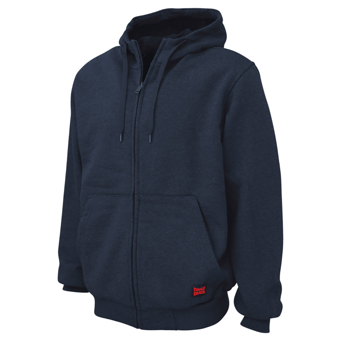 Black Fleece Hoodie - Tough Duck - Durable Design