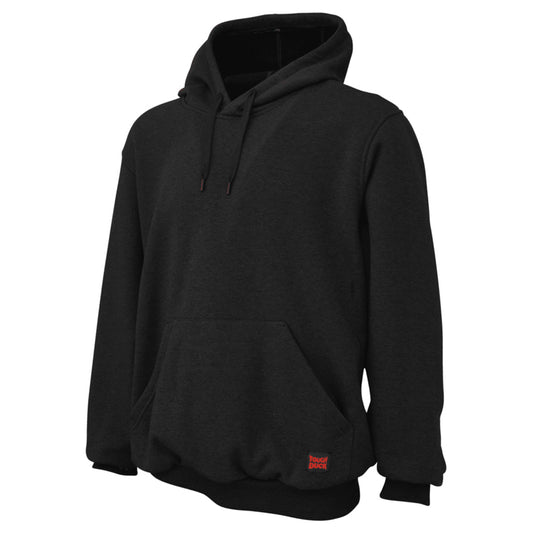 Black Fleece Hoodie - Tough Duck - Water-Repellent