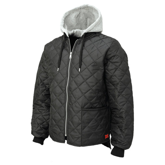 Black Jackets - Tough Duck - Quilted Freezer Jacket