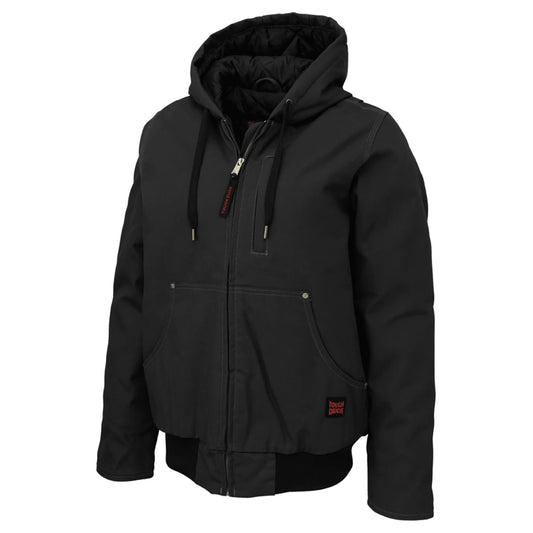 Black Jackets | Tough Duck | Durable Women's Bomber - Tough Duck - Quality Fabric