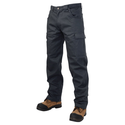 Black Pants - Tough Duck - Flex Twill Cargo Durable