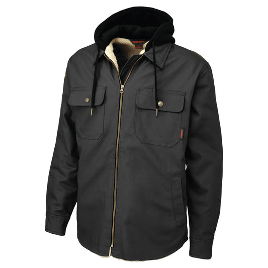 Black Jackets - Tough Duck - Sherpa Lined Jac-Shirt