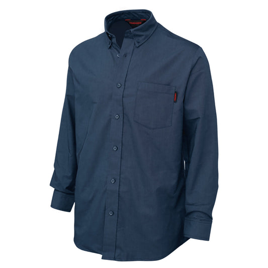 Blue Button Up Shirts - Tough Duck - Wrinkle Resistant