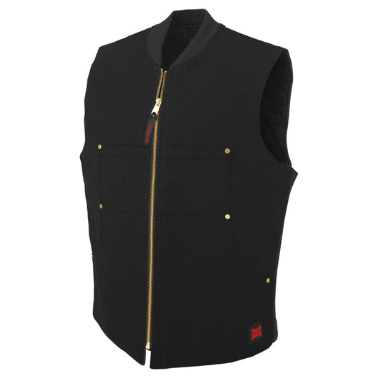 Black Vests - Tough Duck - Durable Cotton Duck