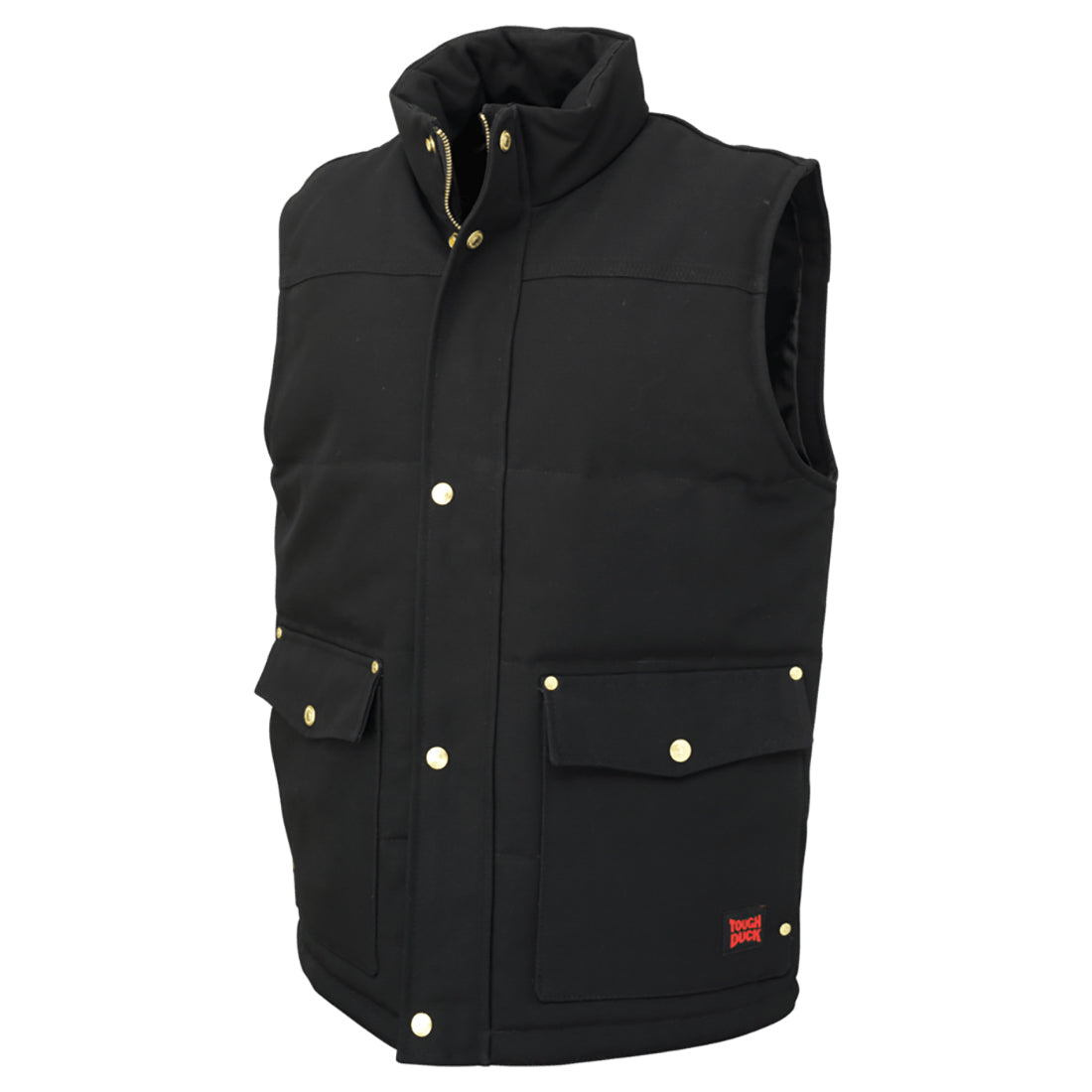 Black Vests - Tough Duck - Warm Cotton Insulation