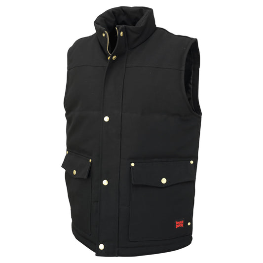 Black Vests - Tough Duck - Warm Cotton Insulation