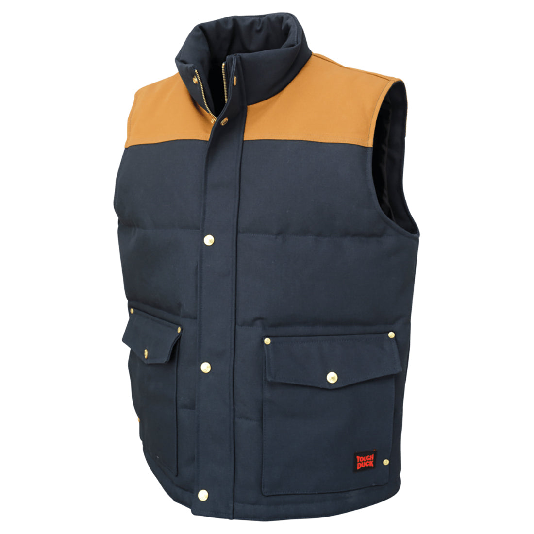 Black Vests - Tough Duck - Warm Cotton Insulation