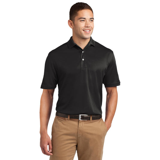 Black Polo Shirts - Sport-Tek - Moisture Wicking
