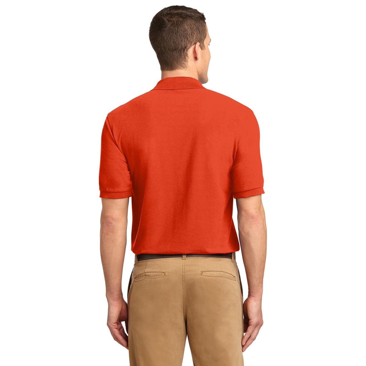 Black Polo Shirt - Port Authority - Smooth Touch