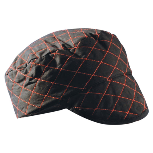 Black Beanies - OccuNomix - Soft Quilted Fabric