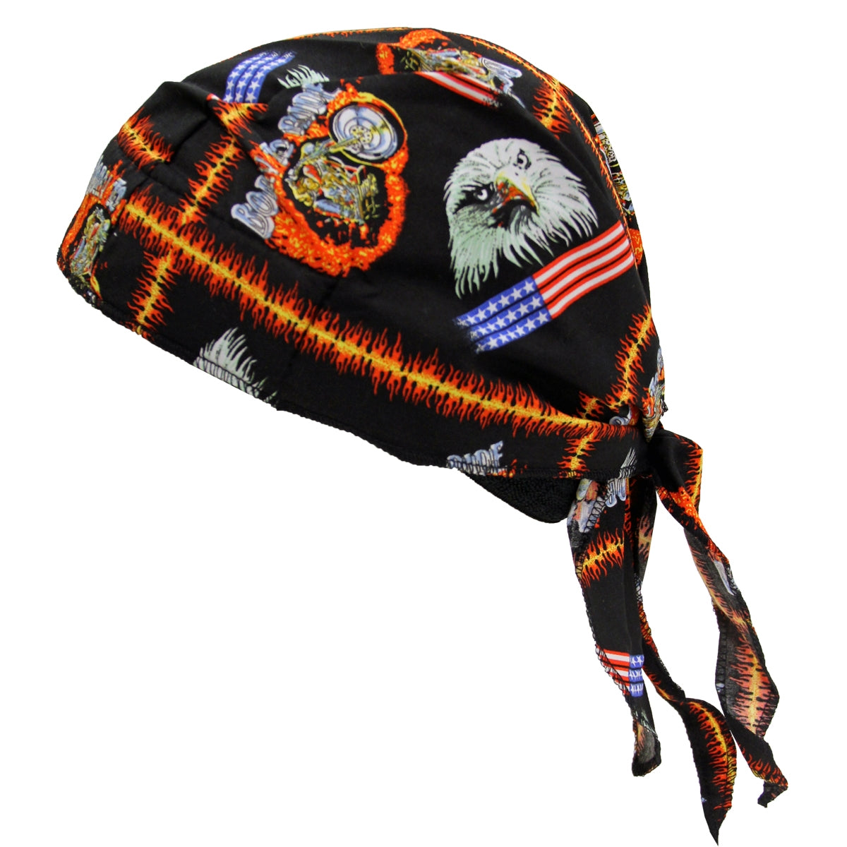 Navy Tie Hat - OccuNomix - Comfortable Cotton Design
